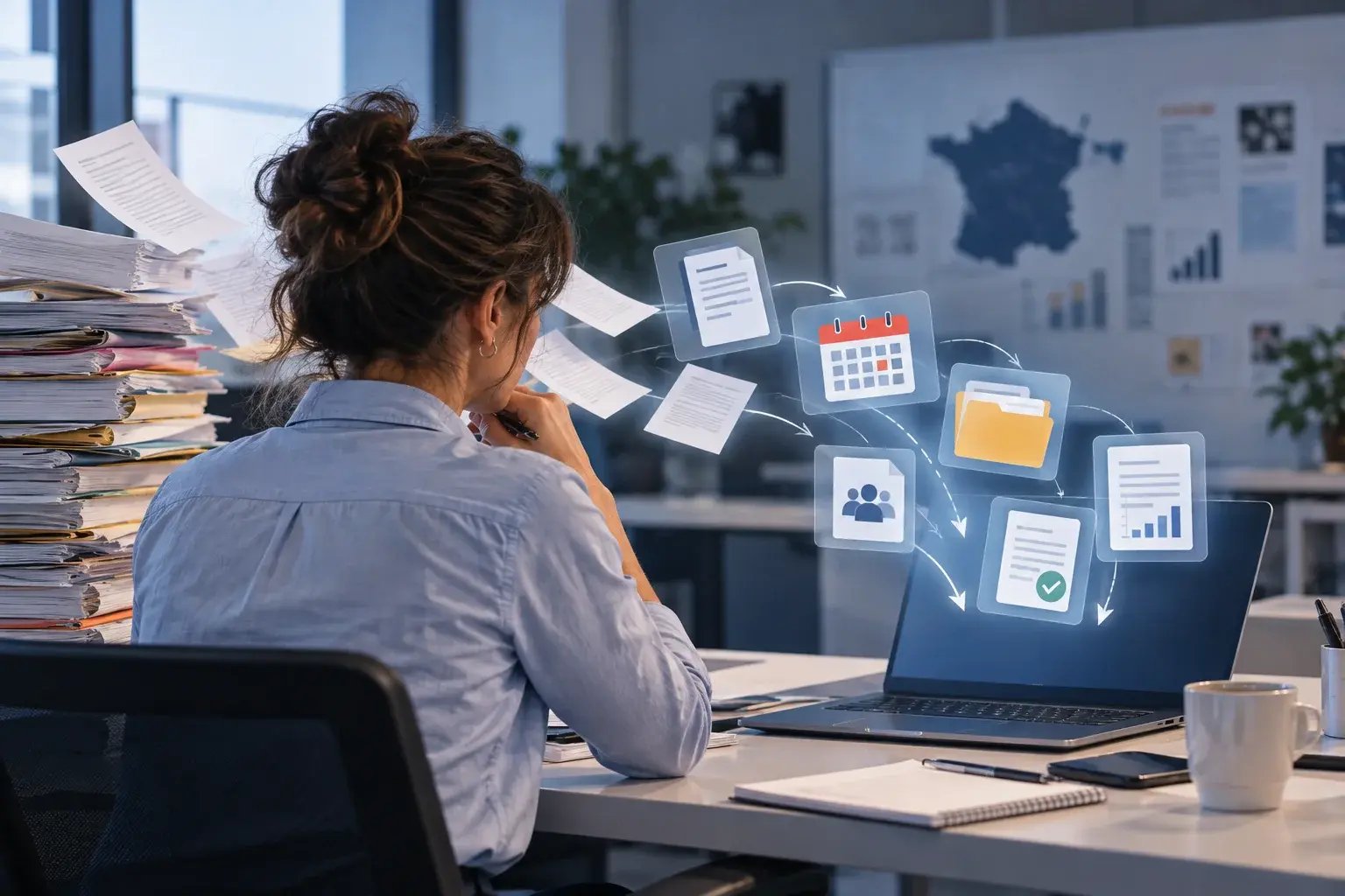Automatiser la gestion formation 10 tâches à déléguer - main