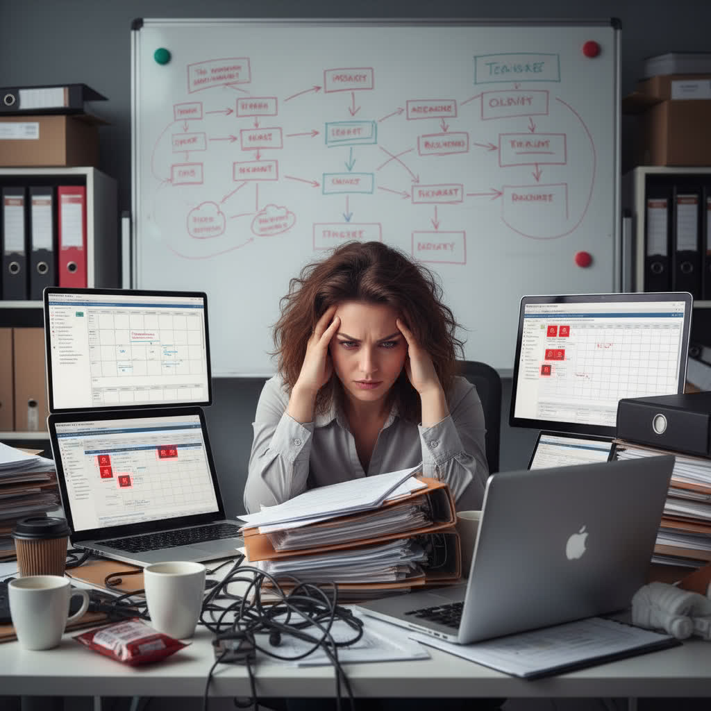 Responsable formation stressée