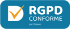 RGPD Conforme par Dipeeo